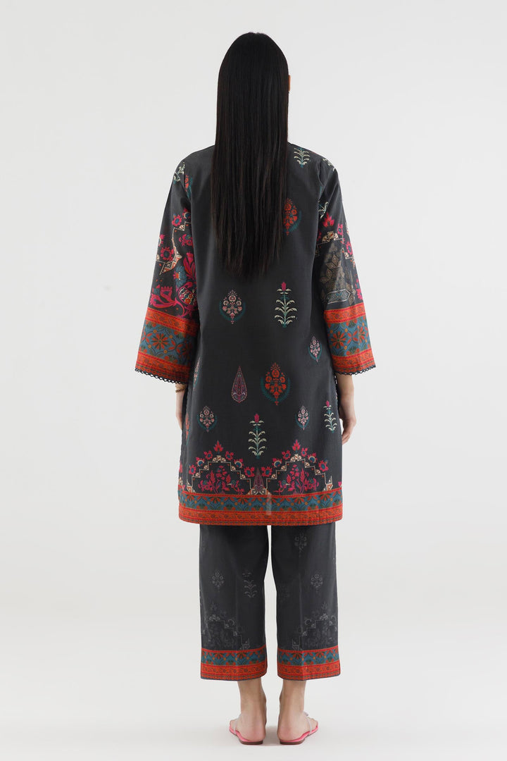 Sana Safinaz Stitched Printed Lawn Suit Kai Green 2 Piece