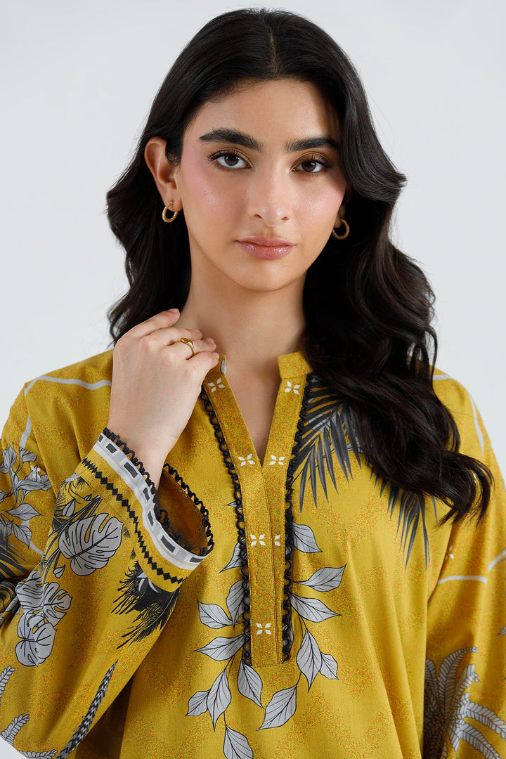 Sana Safinaz - Printed Lawn Suit For Women - 2 Piece