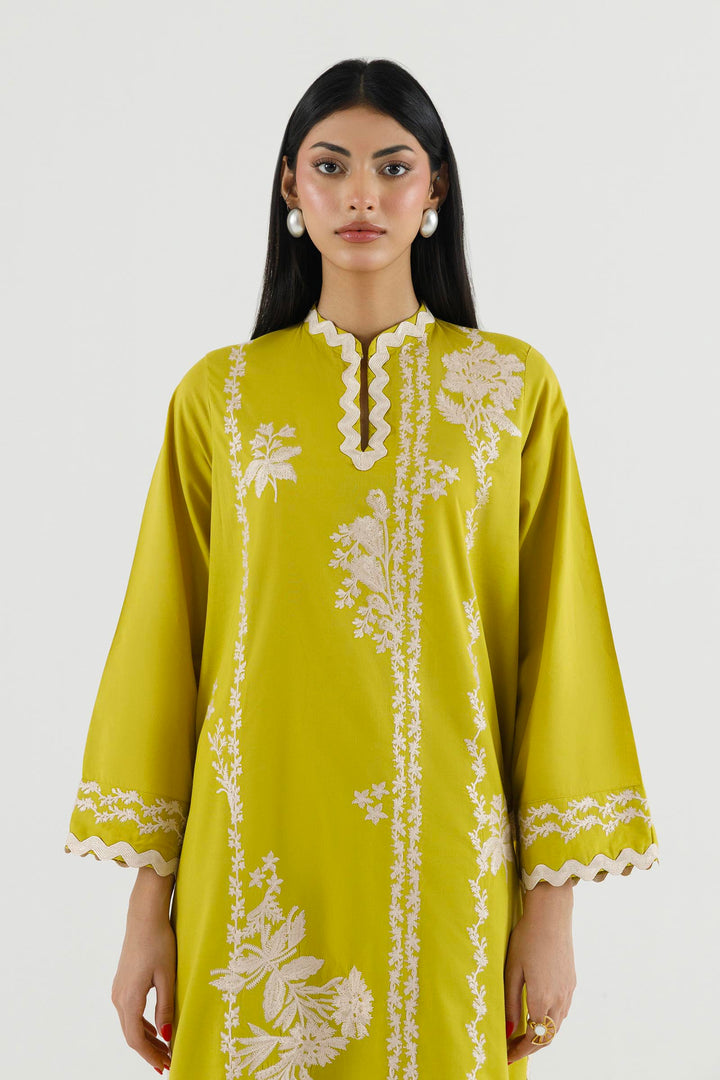 Sana Safinaz - Embroidered Lawn Suit For Women - 2 Piece