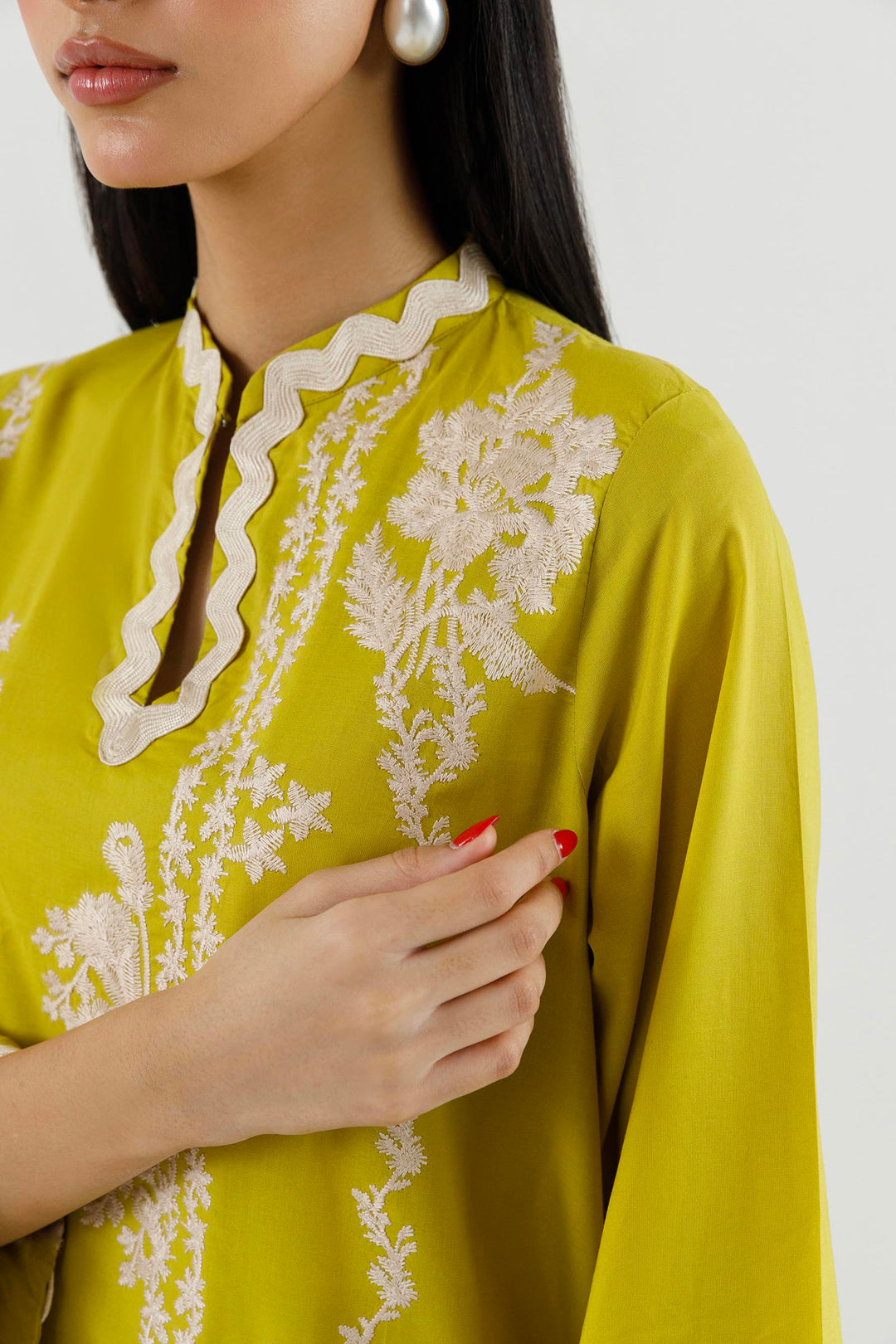 Sana Safinaz - Embroidered Lawn Suit For Women - 2 Piece