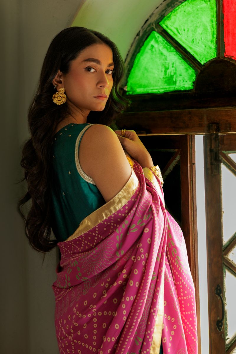 Pinktree - Saawan Rang - Teal - 3 Piece