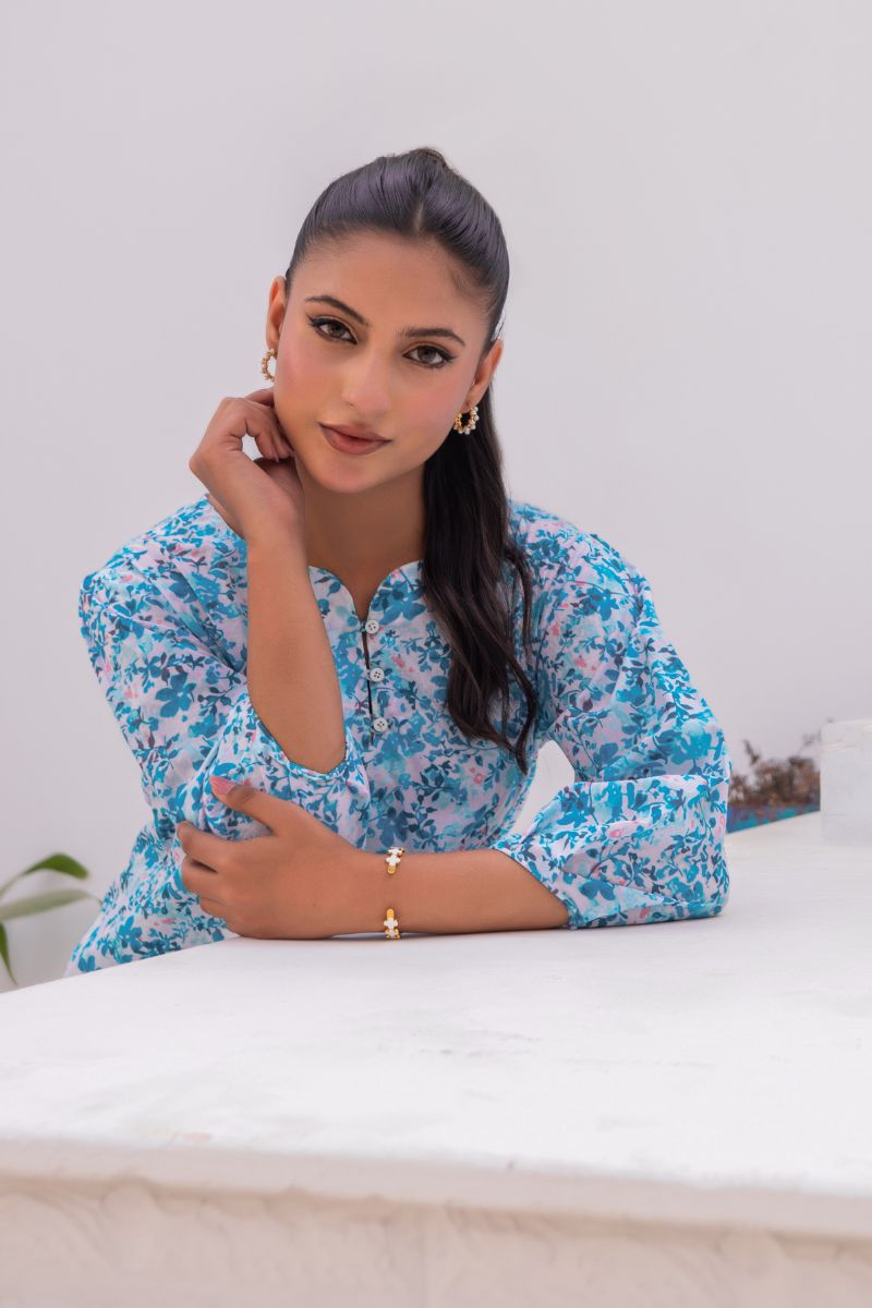 Sadia Aamir - Bluebell - Printed - Pure Lawn - 1 Piece