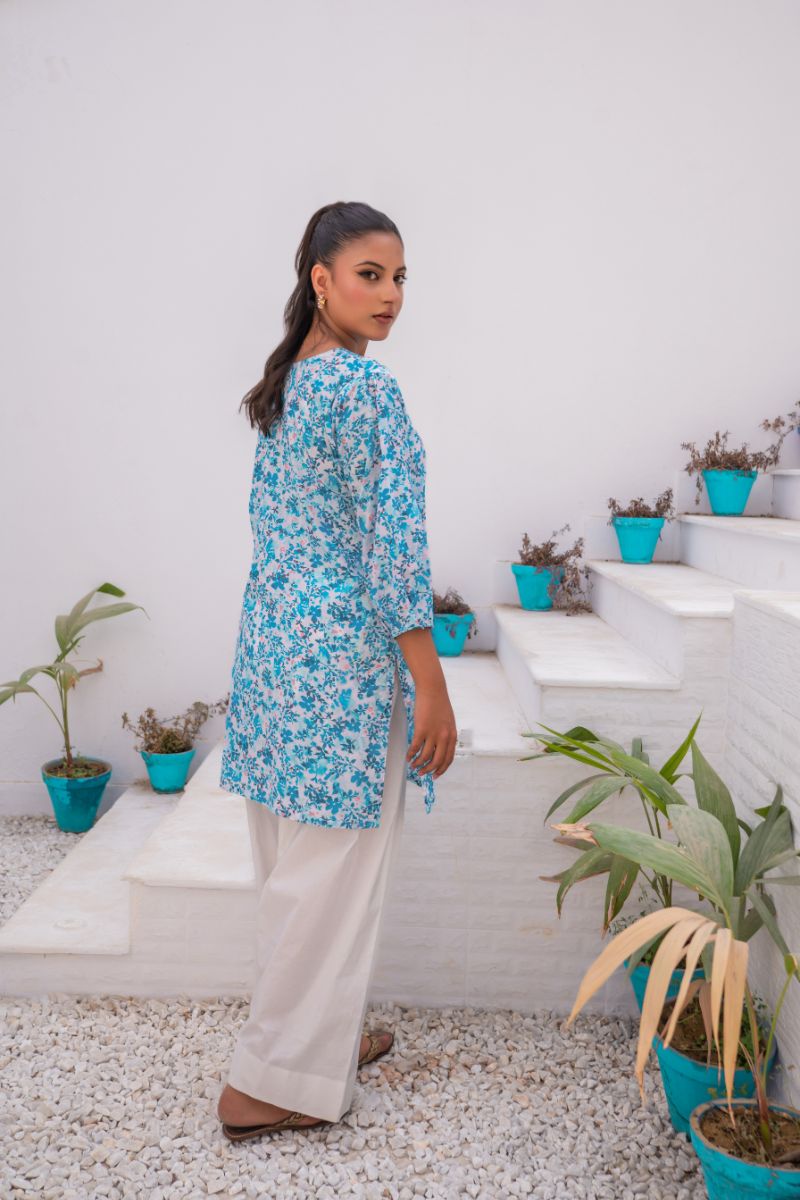 Sadia Aamir - Bluebell - Printed - Pure Lawn - 1 Piece