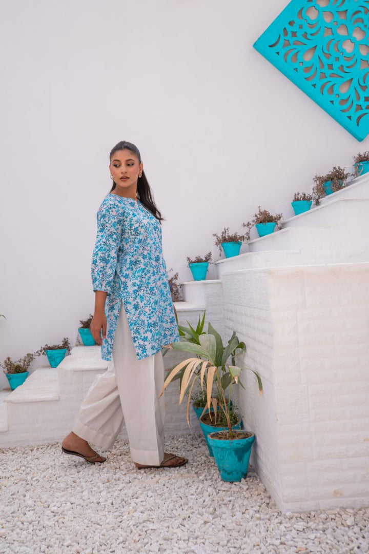 Sadia Aamir - Bluebell - Printed - Pure Lawn - 1 Piece