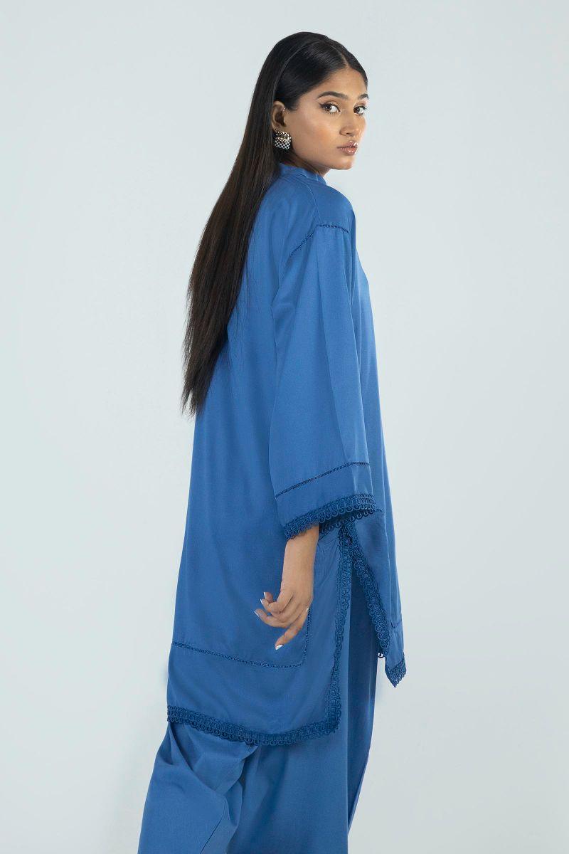 Sana Safinaz - Fw22Bsd118 - Bfc Fabric - Blue
