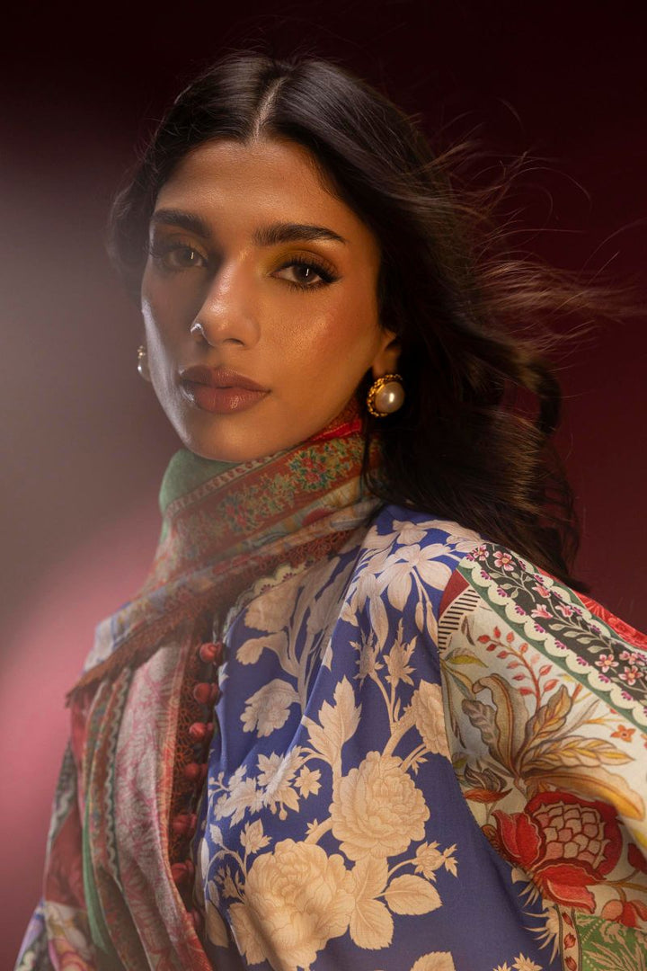 Sana Safinaz - H251-006A-2D - Lawn - 2 Piece - Unstitch
