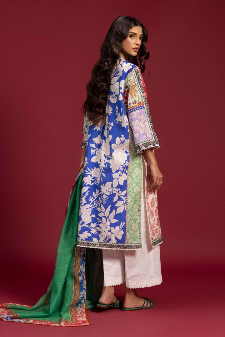 Sana Safinaz - H251-006A-2D - Lawn - 2 Piece - Unstitch
