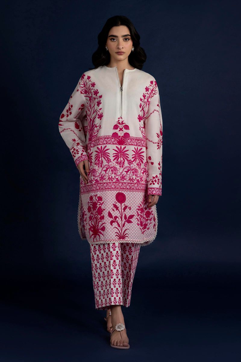 Sana Safinaz - H251-008A-2Ac - Lawn - 2 Piece - Unstitch