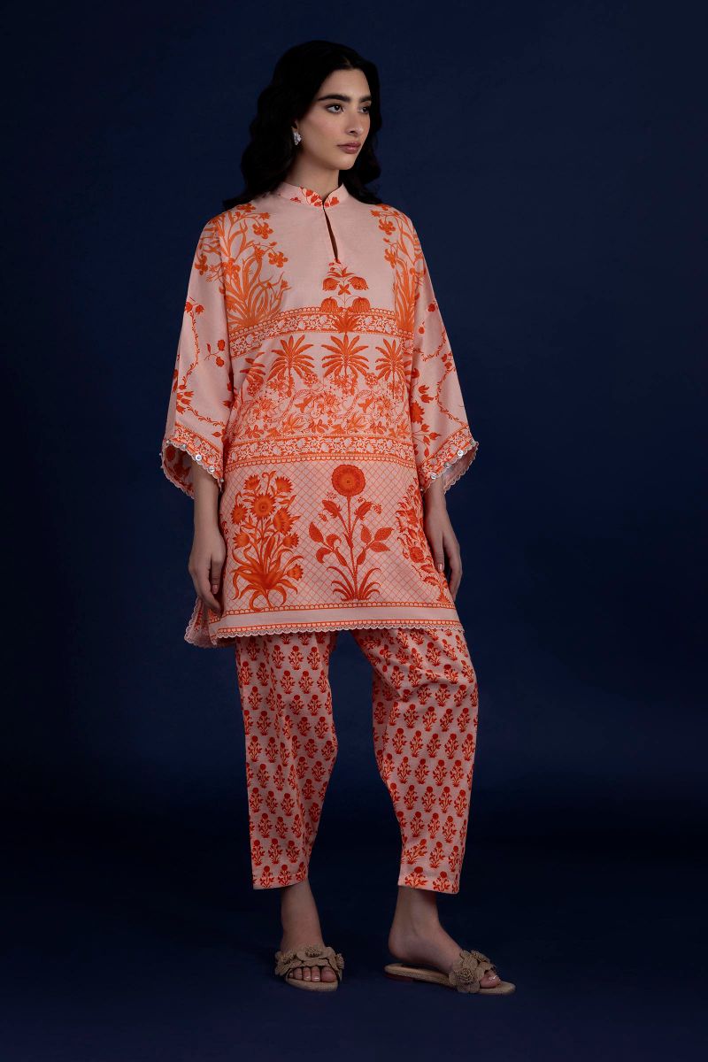 Sana Safinaz - H251-008B-2Ac - Lawn - 2 Piece - Unstitch