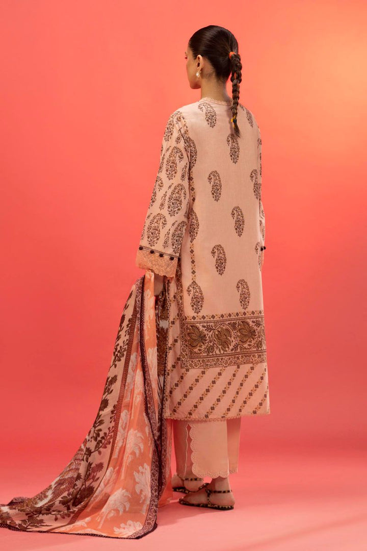 Sana Safinaz - H252-005B-3Ci - Lawn - 3 Piece - Unstitched