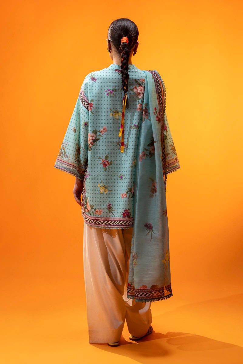 Sana Safinaz - H252-008B-3Dd - Lawn - 2 Piece - Unstitched