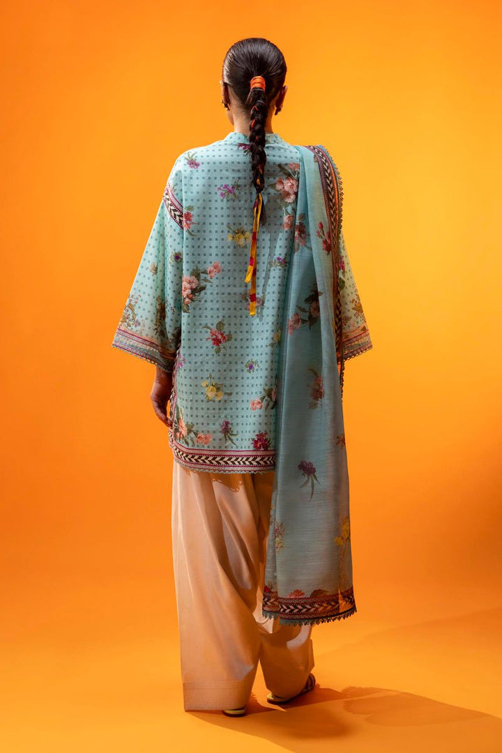 Sana Safinaz - H252-008B-3Dd - Lawn - 2 Piece - Unstitched
