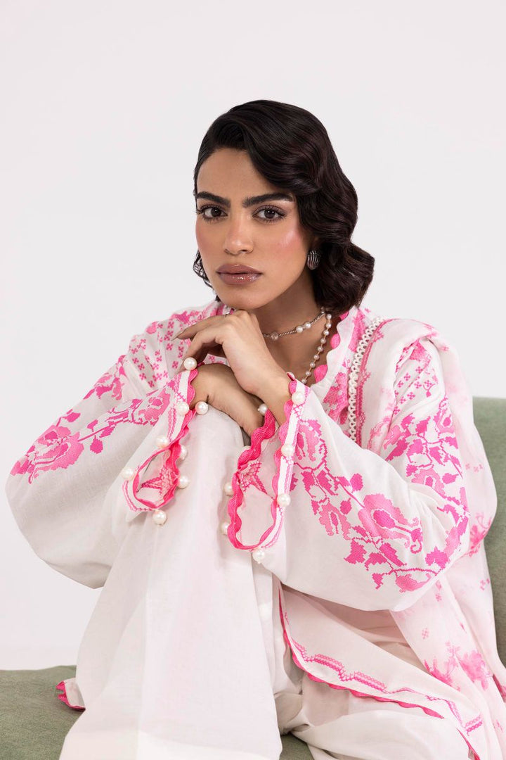 Sana Safinaz - H253-004A-3Ai - Lawn - 3 Piece - Unstitched