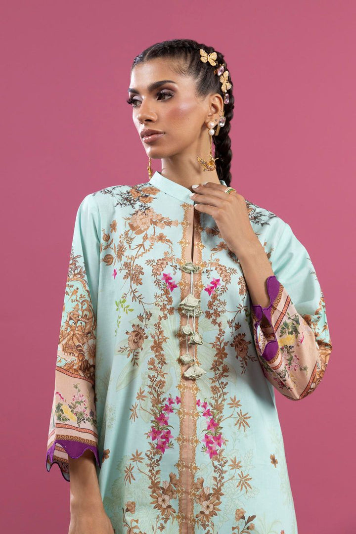 Sana Safinaz - H253-005B-2C - Lawn - 2 Piece - Unstitched