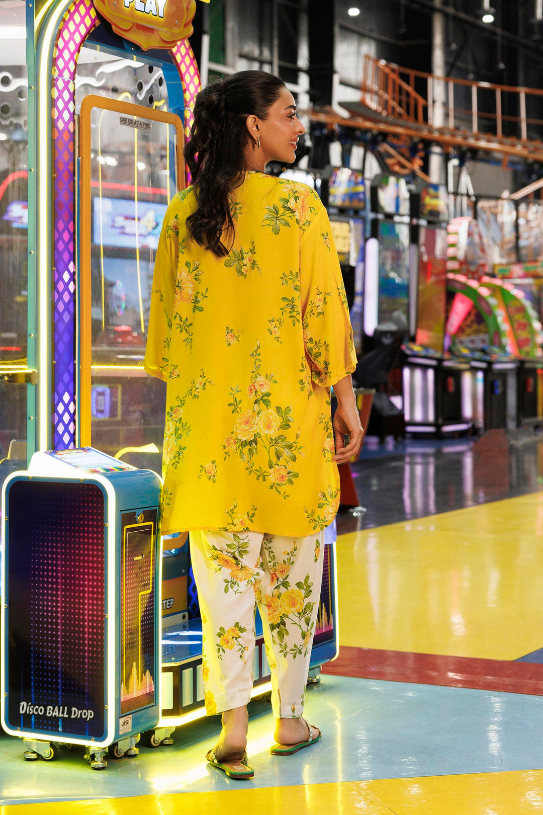 Sana Safinaz - Linen Stitch Printed Suit For Women - 2 Piece