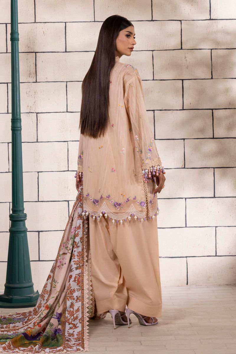 Sana Safinaz - M251-002A-3Cv - Lawn - 3 Piece - Unstitch