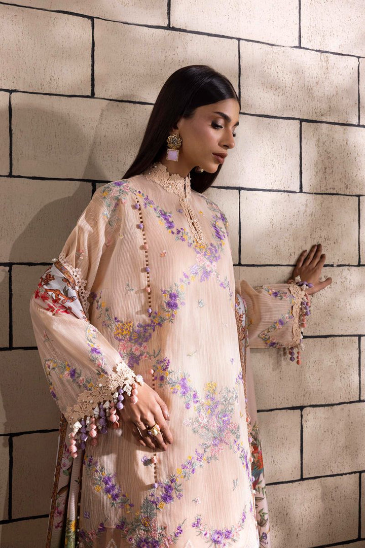 Sana Safinaz - M251-002A-3Cv - Lawn - 3 Piece - Unstitch