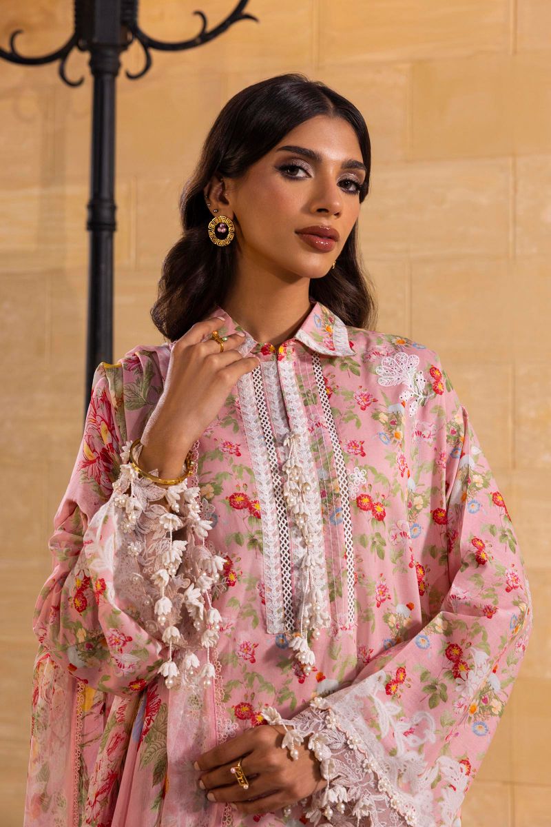Sana Safinaz - M251-007A-3Ci - Lawn - 3 Piece - Unstitch