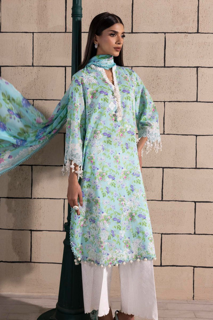Sana Safinaz - M251-007B-3Ci - Lawn - 3 Piece - Unstitch