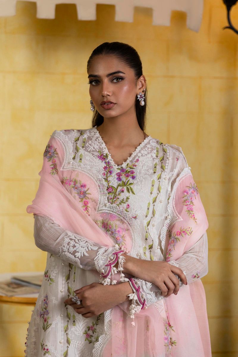 Sana Safinaz - M251-009A-3Ct - Lawn - 3 Piece - Unstitch