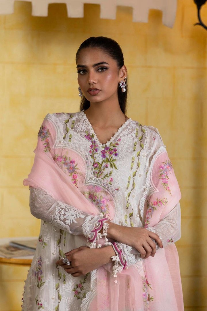 Sana Safinaz - M251-009A-3Ct - Lawn - 3 Piece - Unstitch
