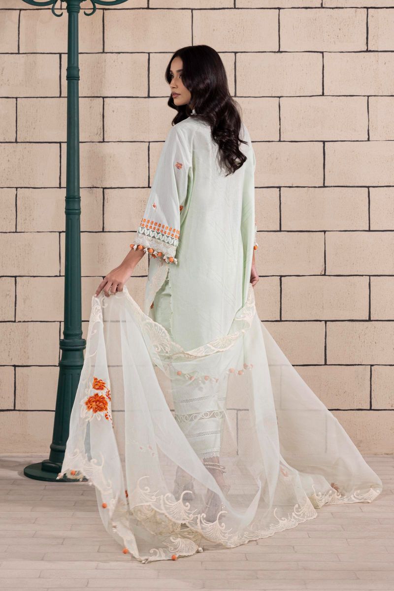 Sana Safinaz - M251-010A-3Cs - Lawn - 3 Piece - Unstitch