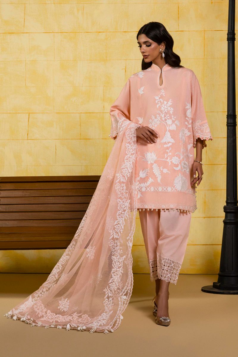 Sana Safinaz - M251-015A-3Ct - Lawn - 3 Piece - Unstitch