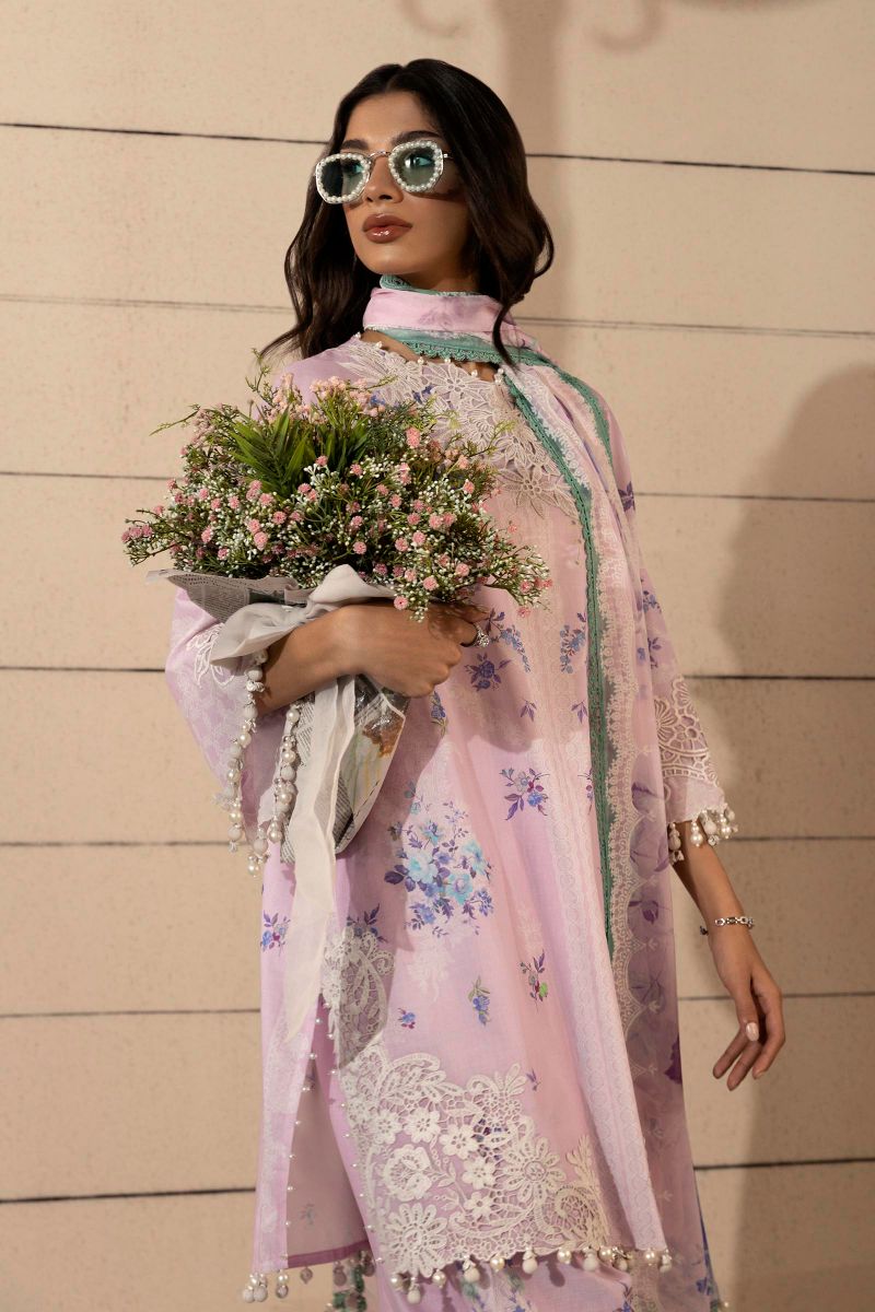 Sana Safinaz - M251-021B-3Ci - Lawn - 3 Piece - Unstitch