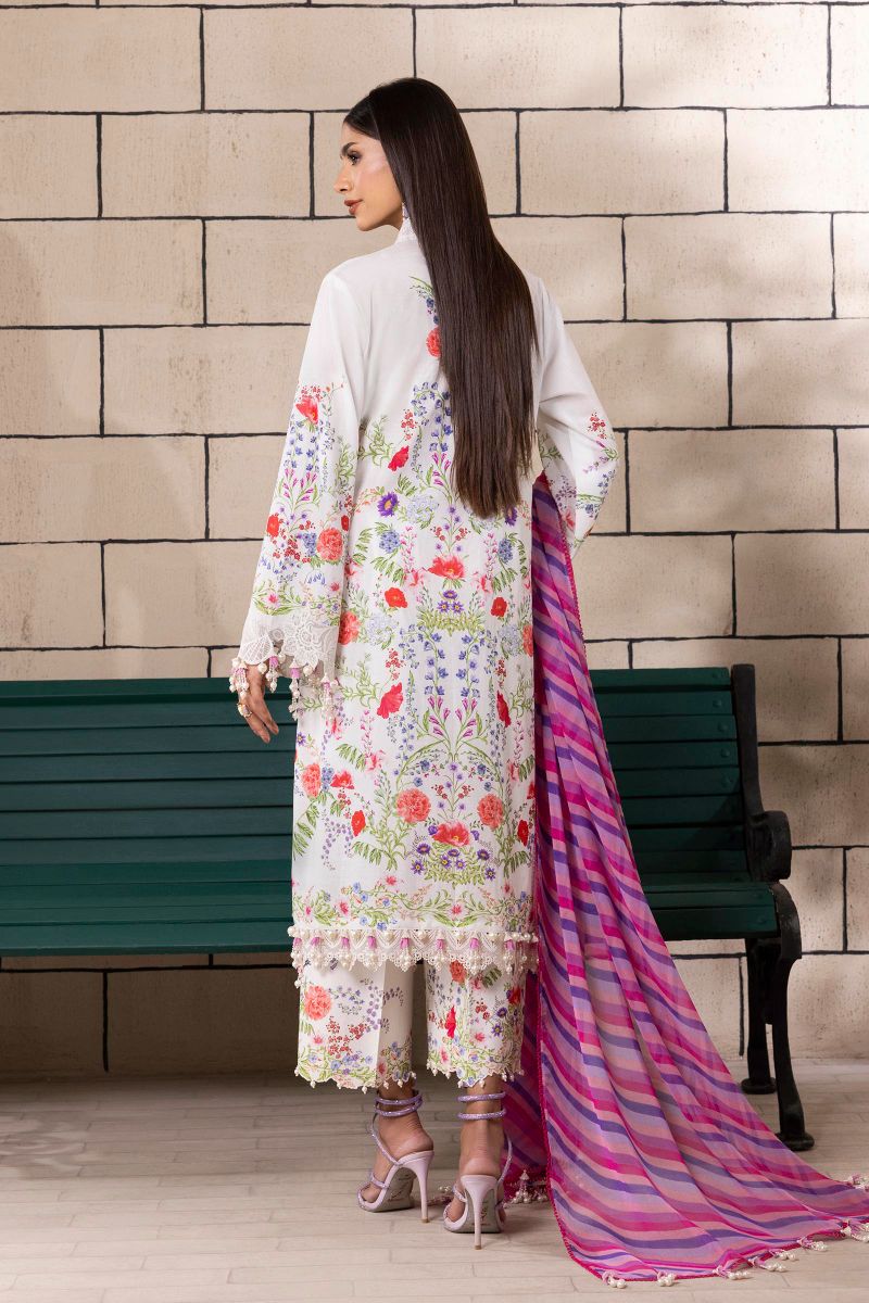 Sana Safinaz - M251-024A-3Ci - Lawn - 3 Piece - Unstitch