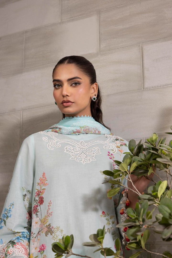Sana Safinaz - M251-030A-3Ci - Lawn - 3 Piece - Unstitch