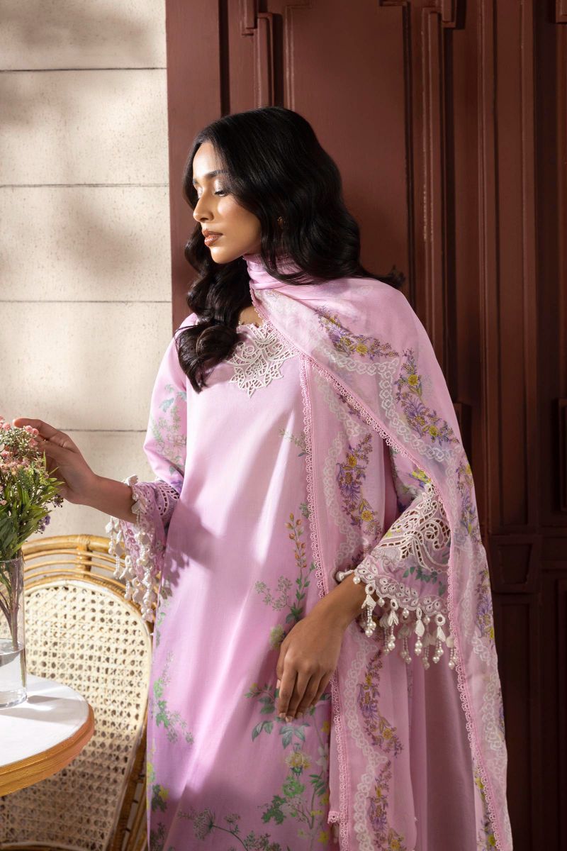 Sana Safinaz - M251-030B-3Ci - Lawn - 3 Piece - Unstitch