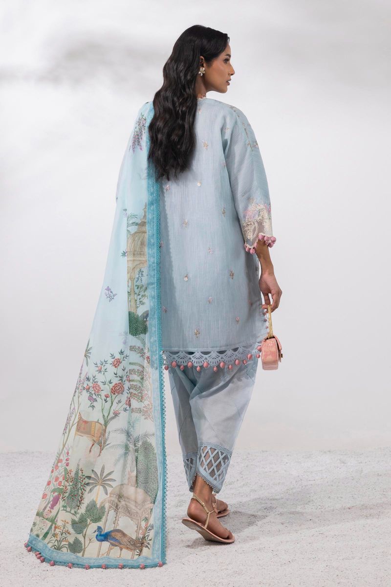 Sana Safinaz - M252-013A-Cl - Lawn - 3 Piece - Unstitched