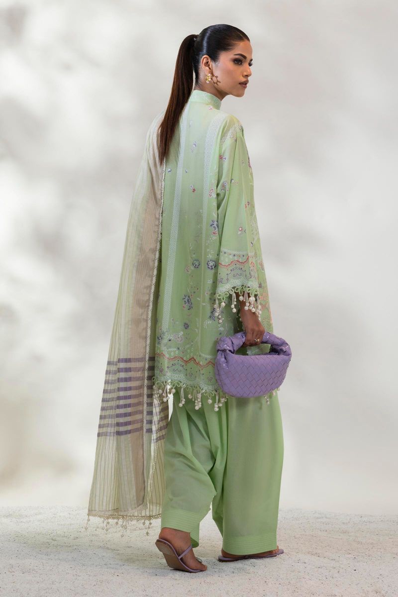 Sana Safinaz - M252-017A-Di - Lawn - 3 Piece - Unstitched