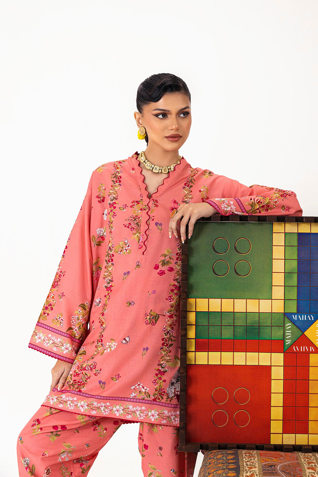 Sana Safinaz - Mahay Lawn Suit For Women - 2 Piece