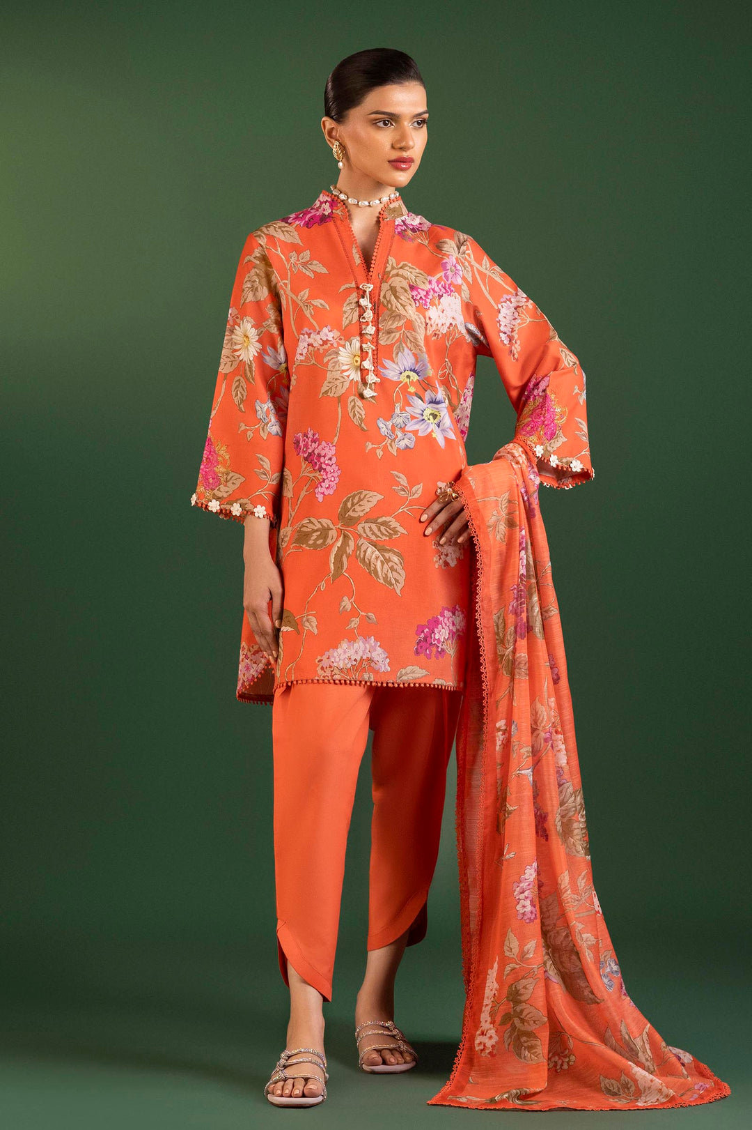 Sana Safinaz - Mahay Lawn Suit For Women - 3 Piece