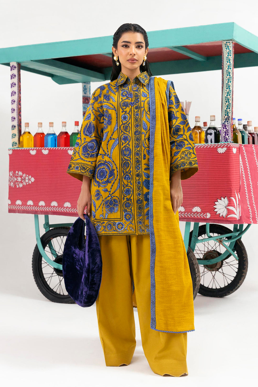 Sana Safinaz - Mahay Winter - 2 Piece - Unstitched - H255-008B-2Q