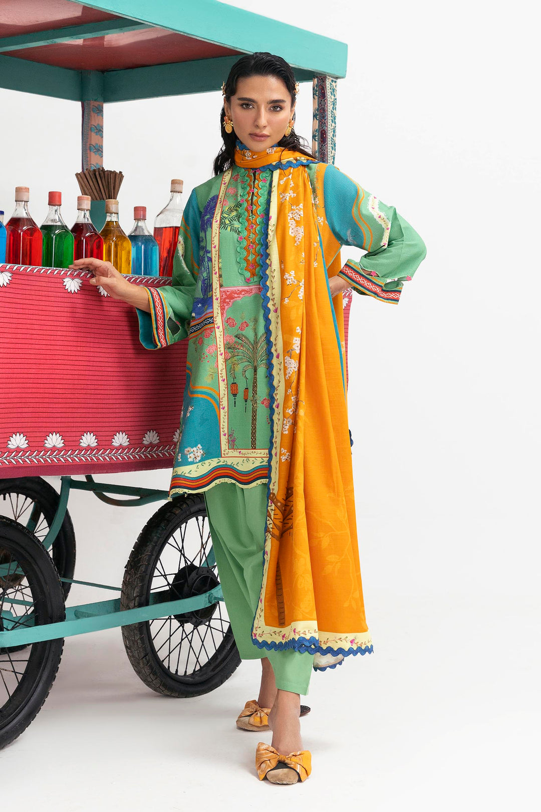 Sana Safinaz - Mahay Winter - 2 Piece - Unstitched - H255-010B-2Q