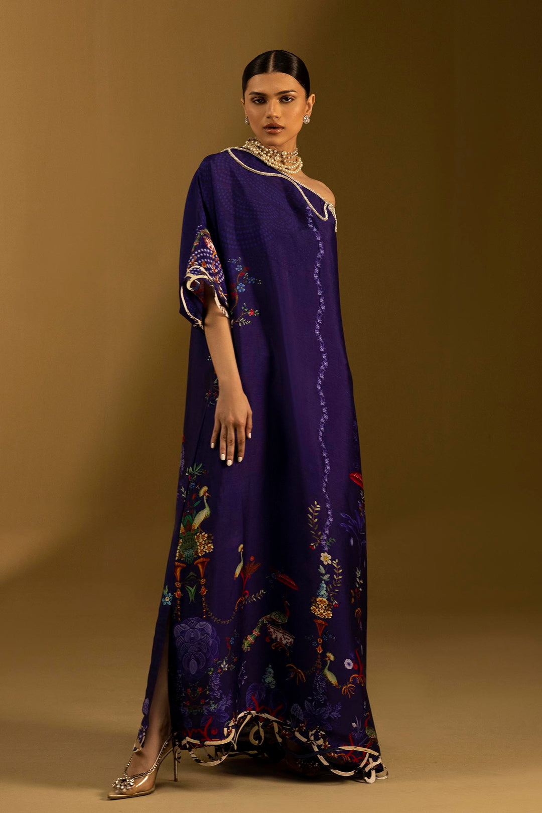 Sana Safinaz R-49 Kaftan Blue 1 Piece