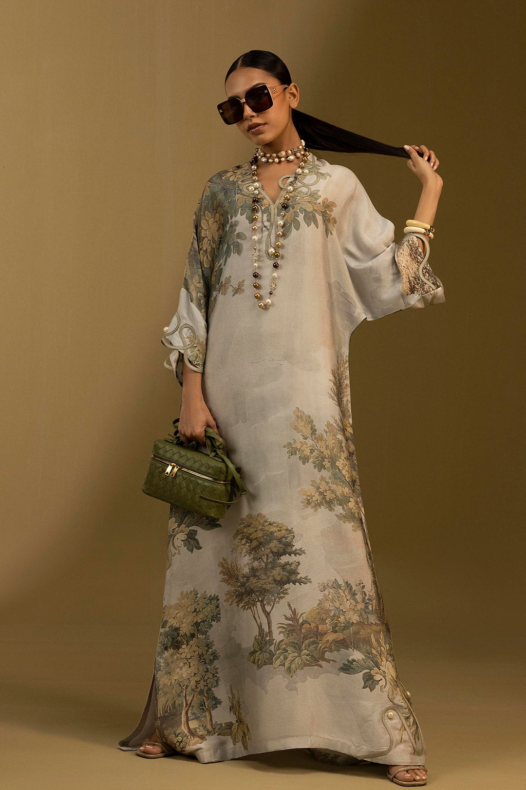 Sana Safinaz R-50 Kaftan Ivory 1 Piece