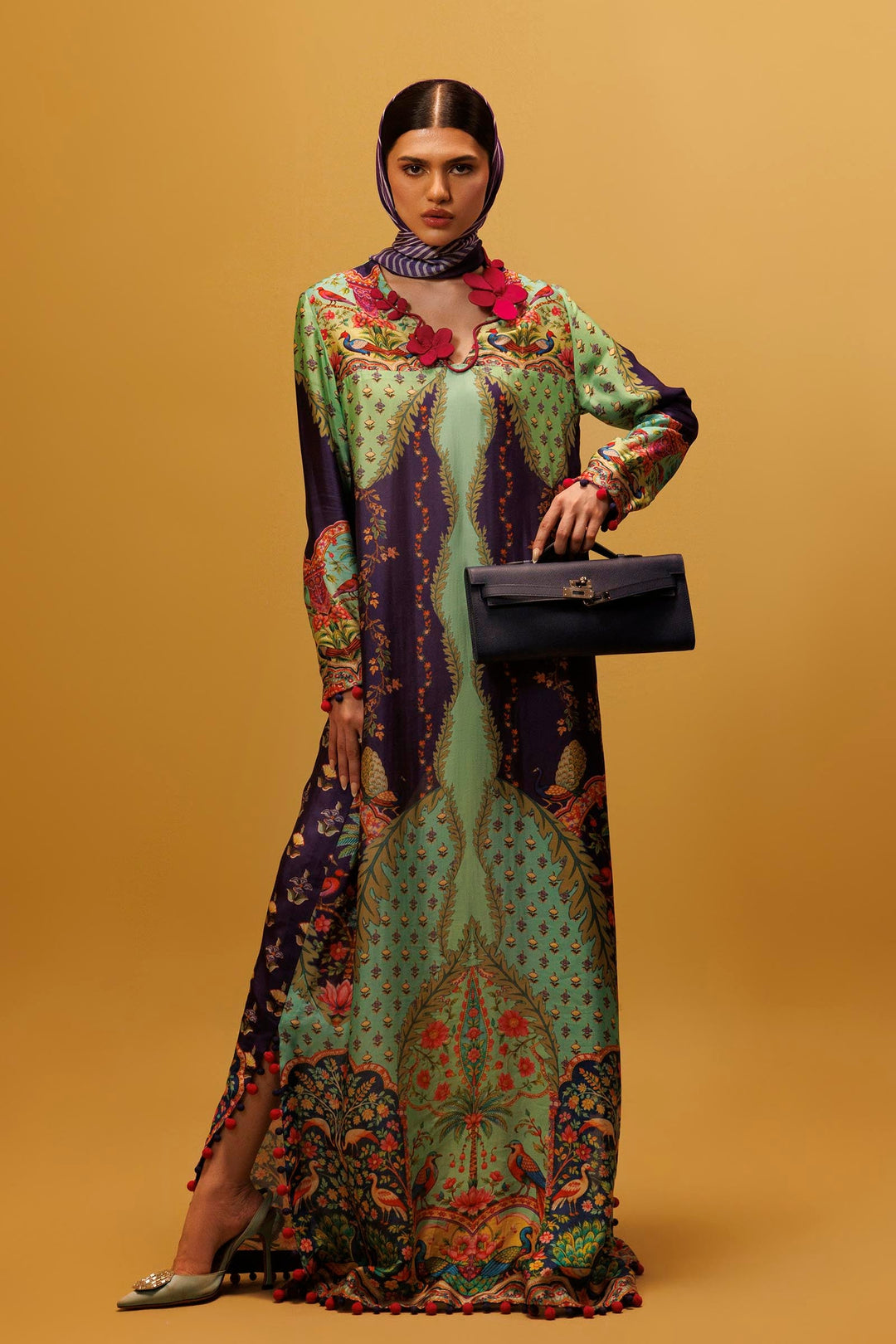 Sana Safinaz R-54 Kaftan Multicolour 1 Piece