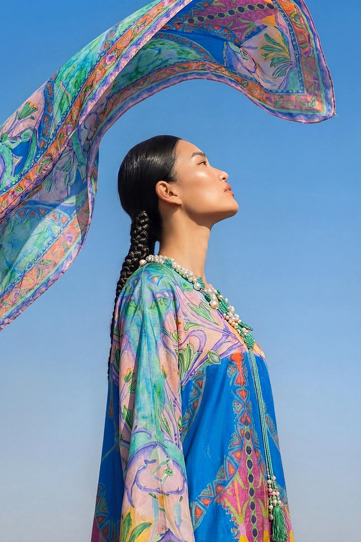 Sana Safinaz R-55 Kaftan Multicolour 1 Piece