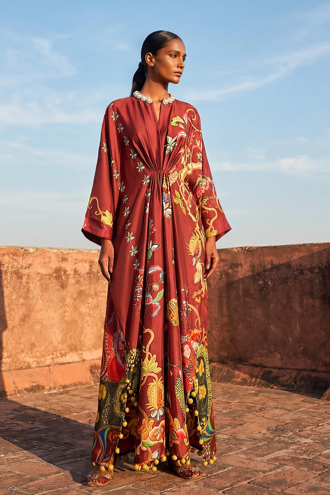 Sana Safinaz R-56 Kaftan Multicolour 1 Piece