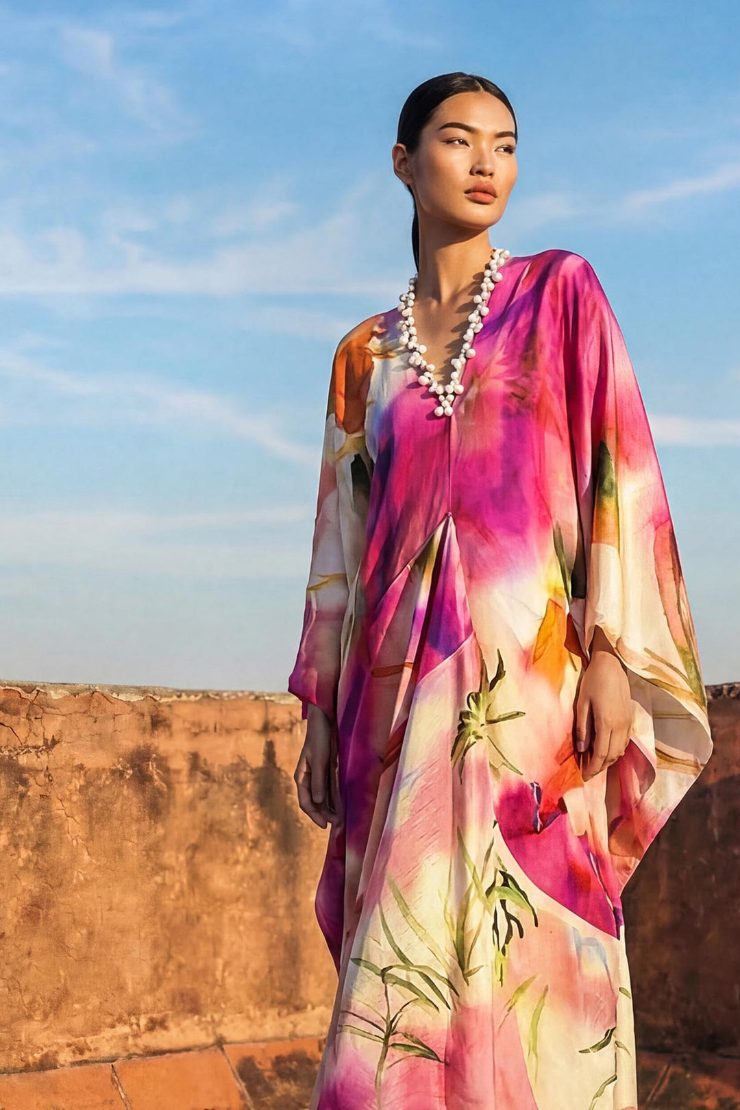 Sana Safinaz R-57 Kaftan Multicolour 1 Piece