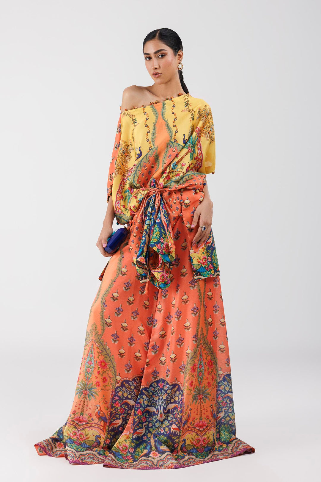 Sana Safinaz R-59 Kaftan Multicolour 1 Piece