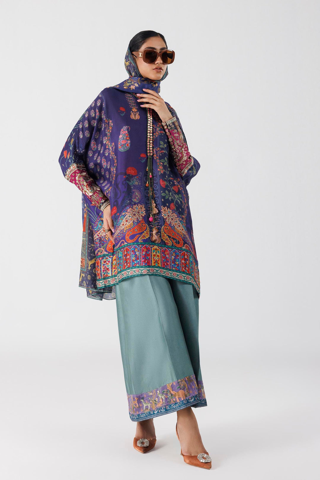 Sana Safinaz R-61 Suit Multicolour 3 Piece
