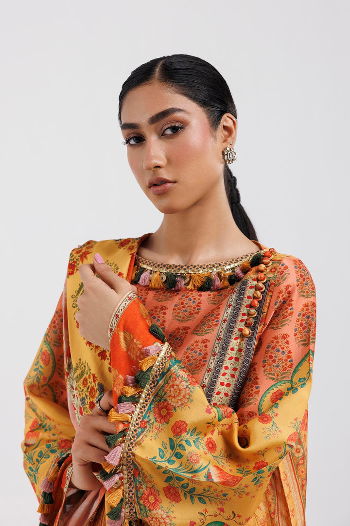Sana Safinaz R-62 Kaftan Multicolour 3 Piece