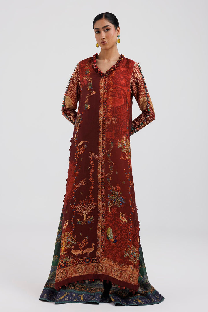 Sana Safinaz R-63 Suit Multicolour 2 Piece