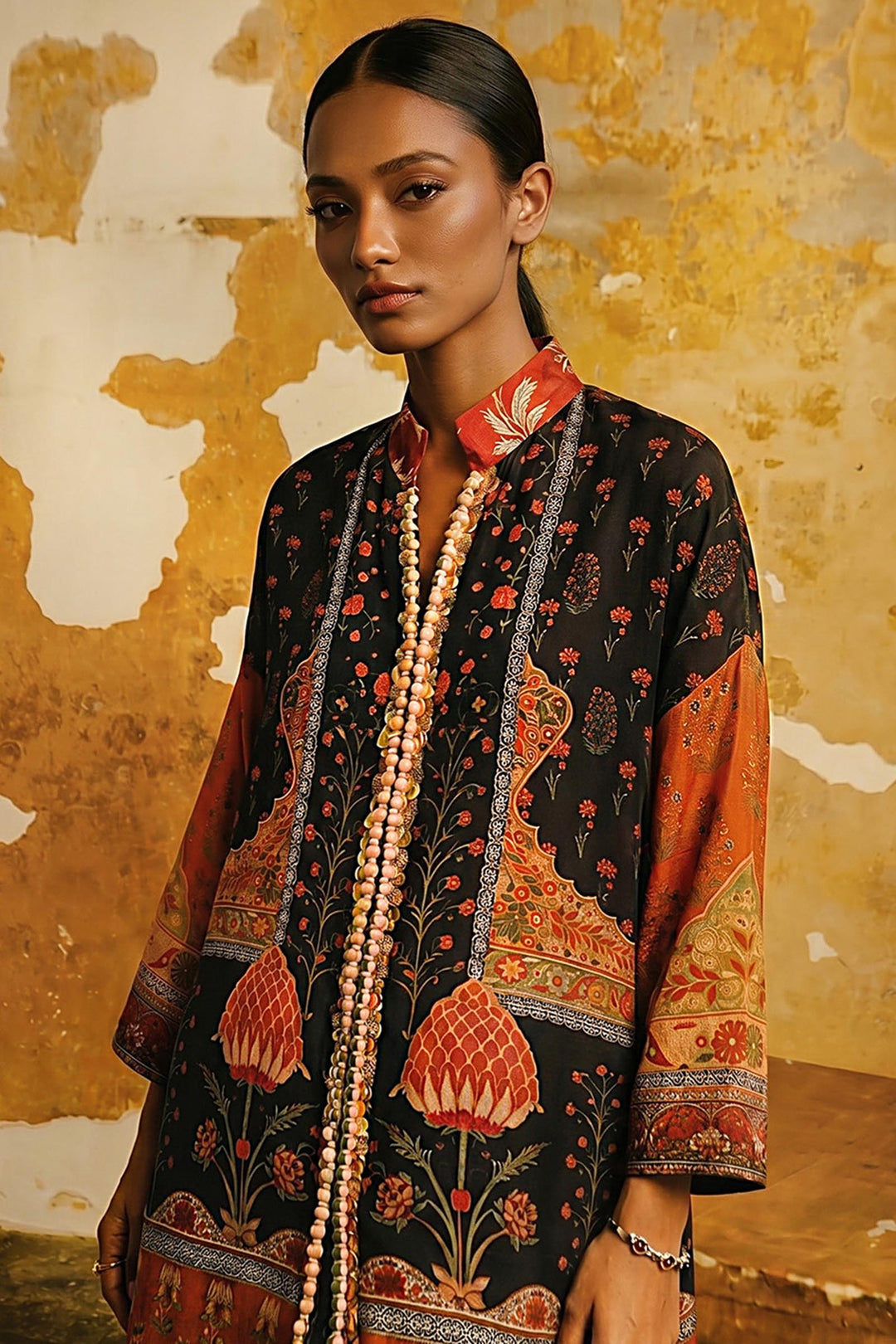 Sana Safinaz R-64 Suit Black 3 Piece