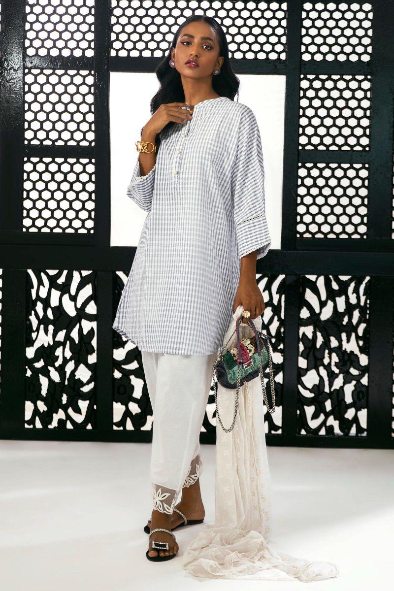 Sana Safinaz - Ss23Bsd224 - Yarn Dyed Dobby - Multi