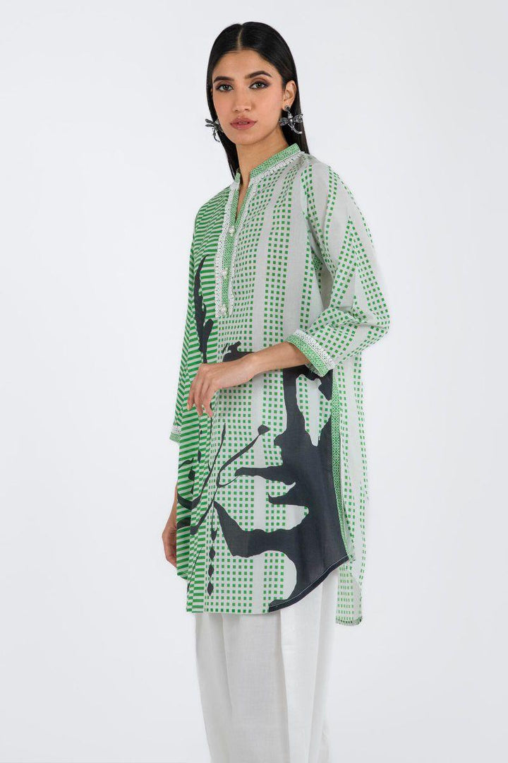 Sana Safinaz - Ss23Bsp200 - Lawn - Green